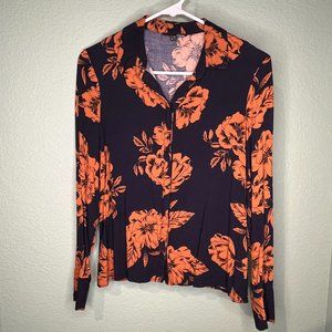 Etam Paris Floral Blouse